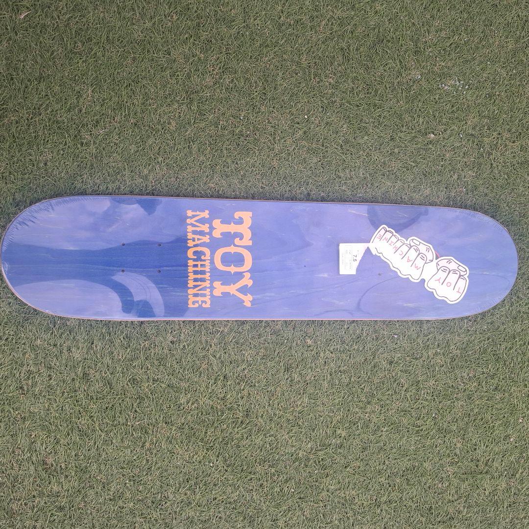 【新品未使用】TOY MACHINE スケートボードデッキ 7.5×30.87