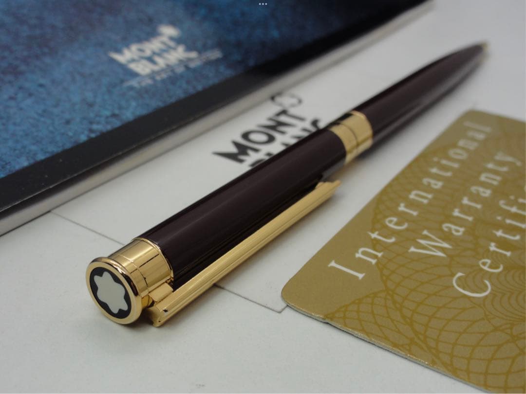 ⭐️モンブラン⭐️ノブレス・エレガンス⭐️ボルドーカラー⭐️入手困難なレアな逸品！⭐️
