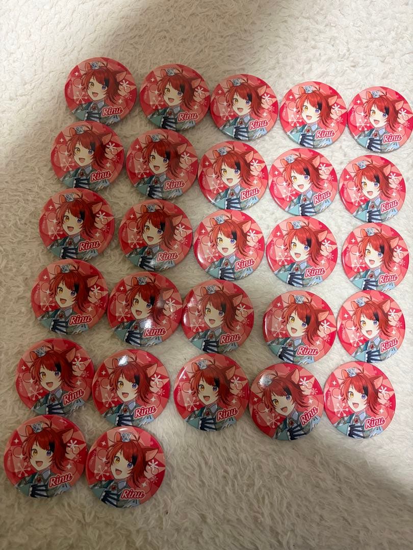 莉犬くん 缶バッジ 2024NewYear 白王子 27個セット