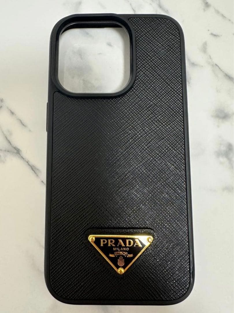 PRADA ブラック iPhone14proケース