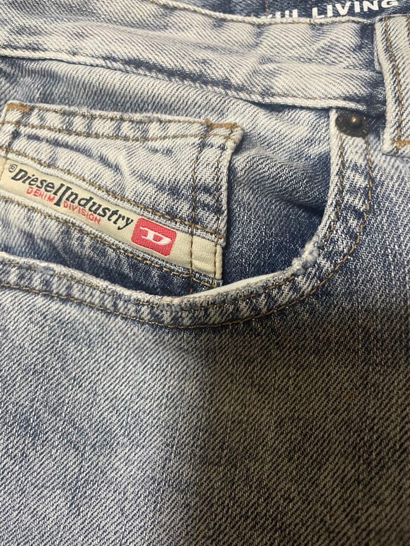 DIESEL ．d-sire, バギー デニムパンツ。W 26