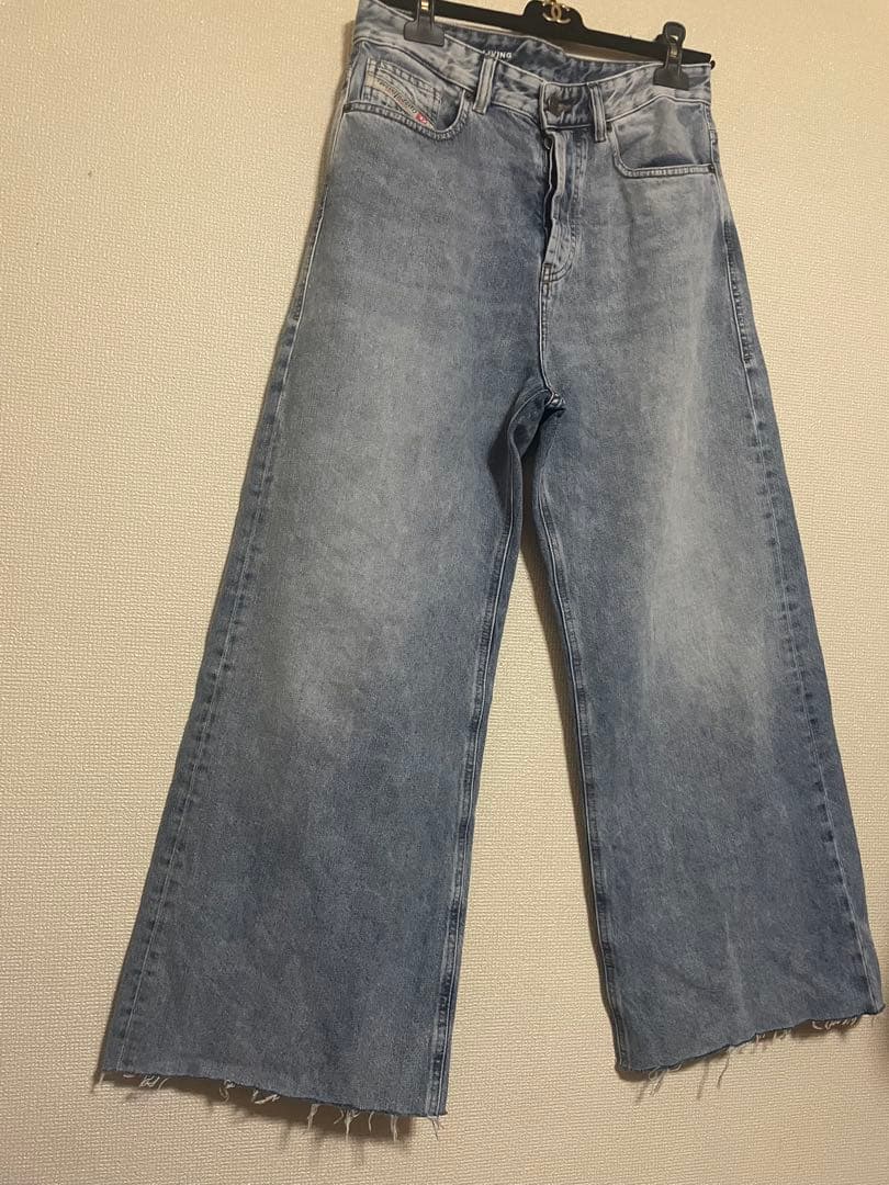 DIESEL ．d-sire, バギー デニムパンツ。W 26