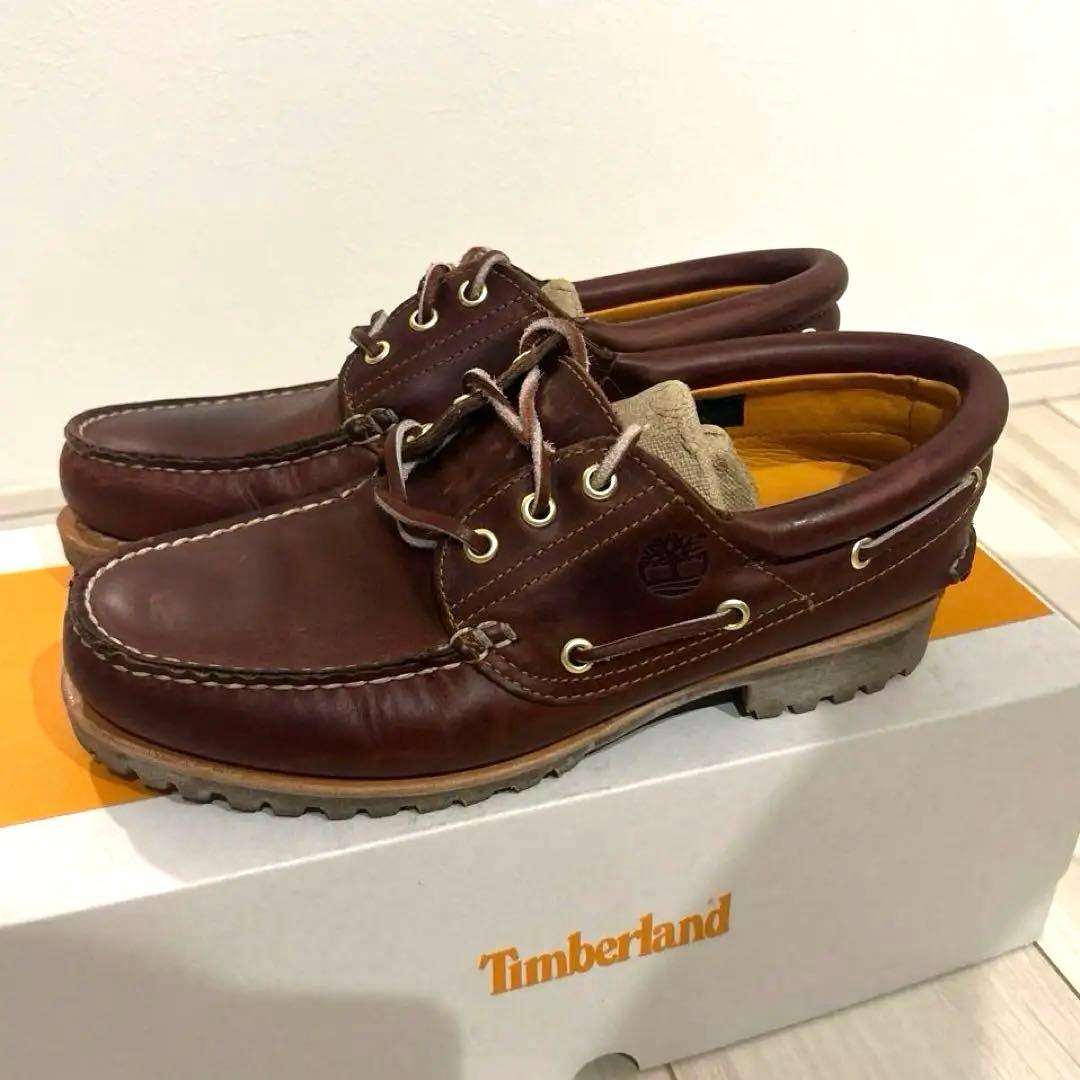 【美品】Timberland 3Eye Classic Lug 50009