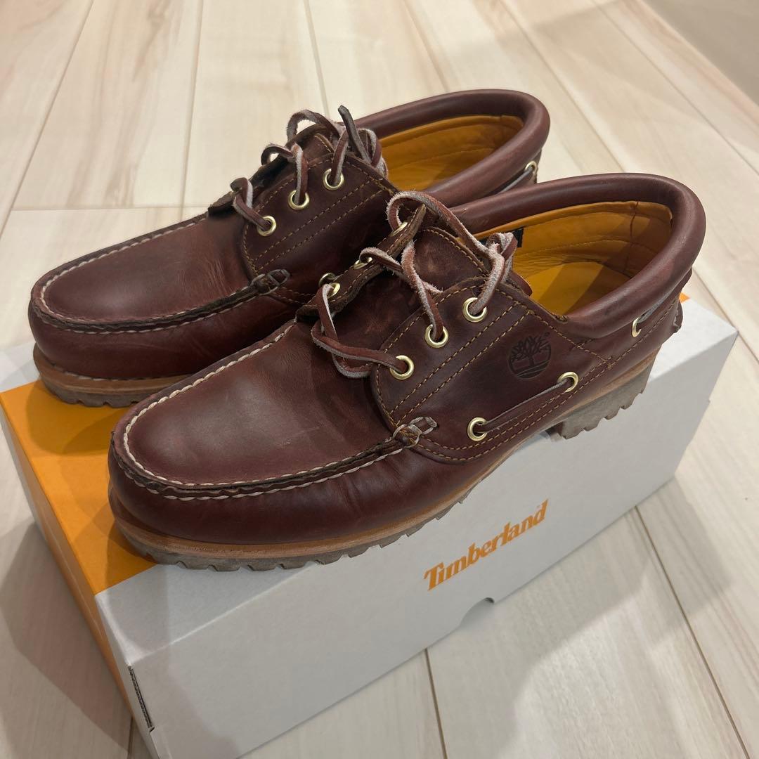 【美品】Timberland 3Eye Classic Lug 50009