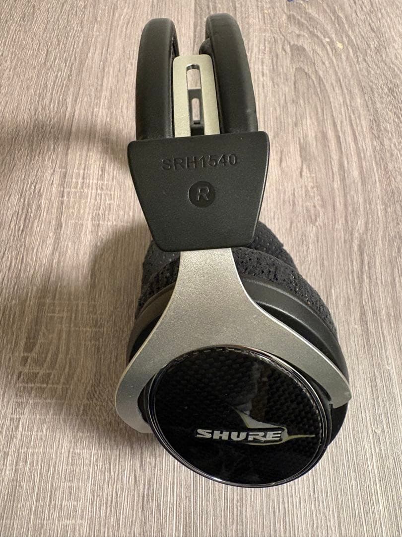 SHURE プレミアムスタジオヘッドホン　SRH1540-BK-A プロ仕様