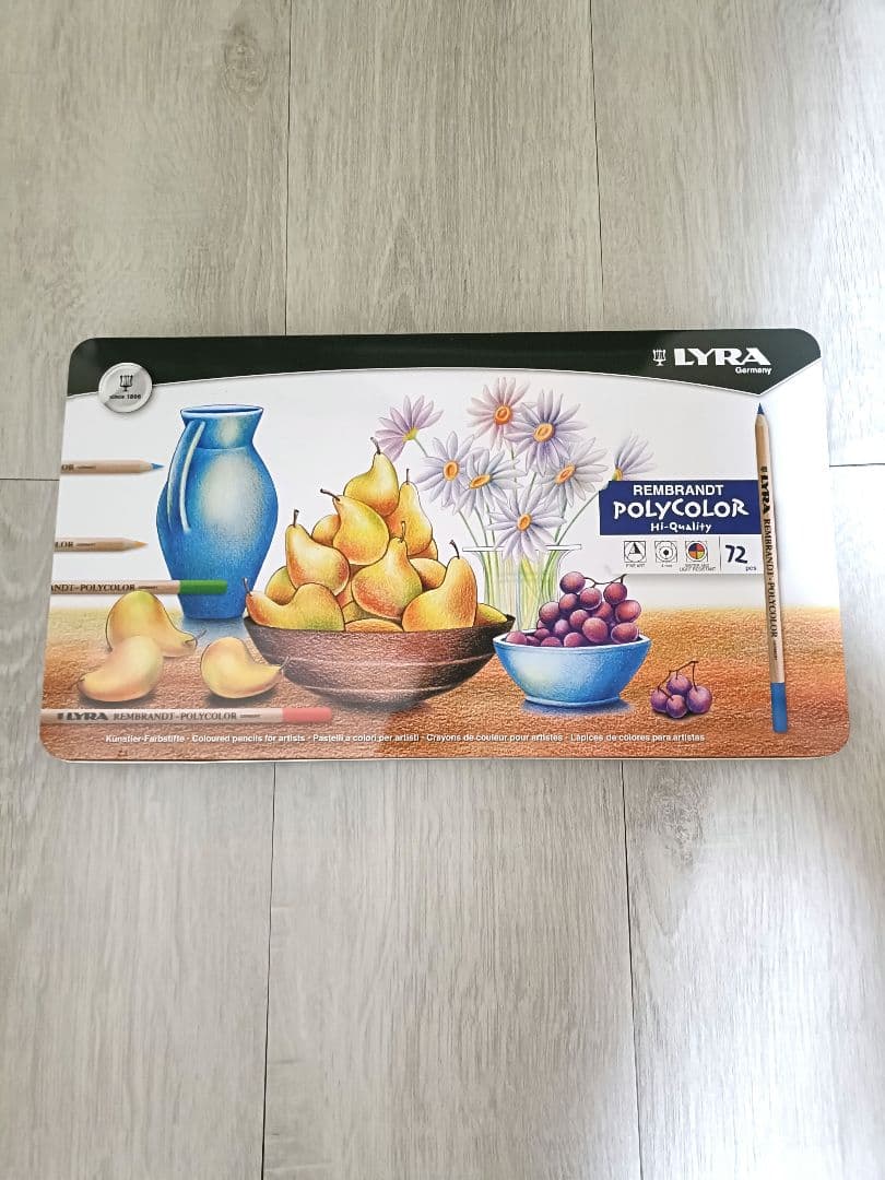 LYRA レンブラント 72色セット 油性色鉛筆 ポリカラー