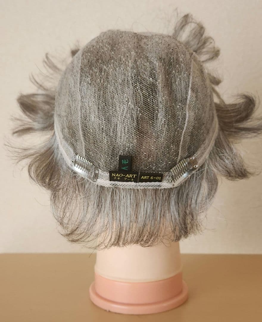 プー NAO-ART ナオ アート シルバーヘア ウィッグ ART 6-0