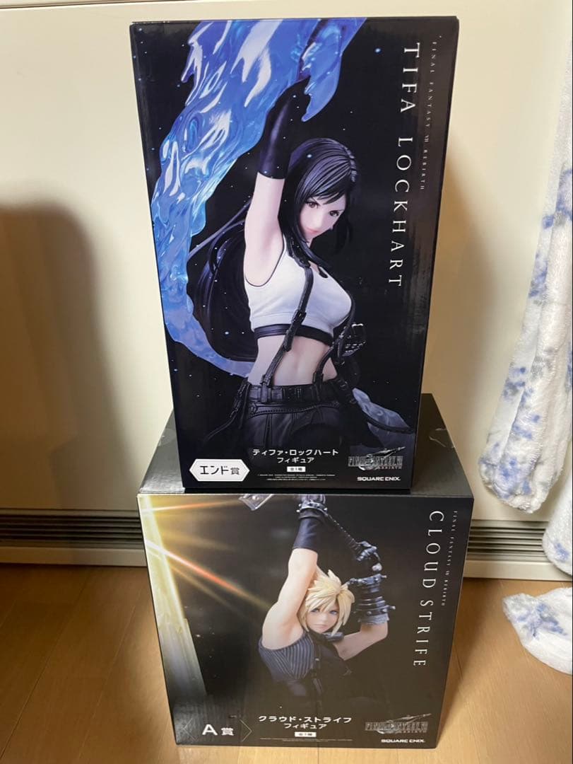 ff7リバース　発売記念くじ　フィギュア　セット