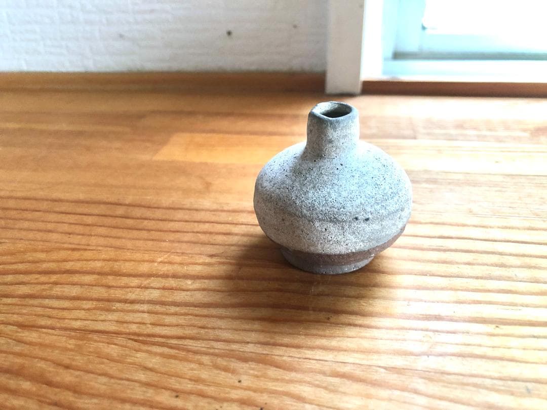 【タイ・骨董】宋胡録（スンコロク）白釉 小壺（1301年~1600年）