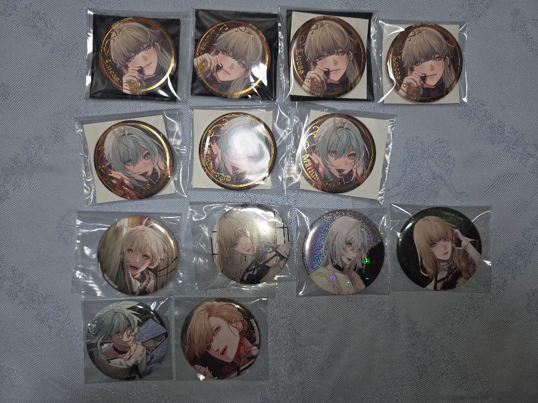 終ヴィル 終遠のヴィルシュ リュカ マティス バレンタイン 缶バッジ