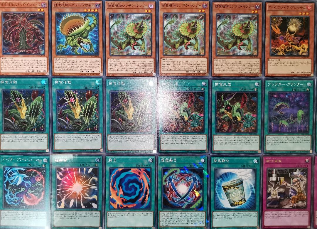 遊戯王デッキ　捕食植物デッキ　ガチ構築