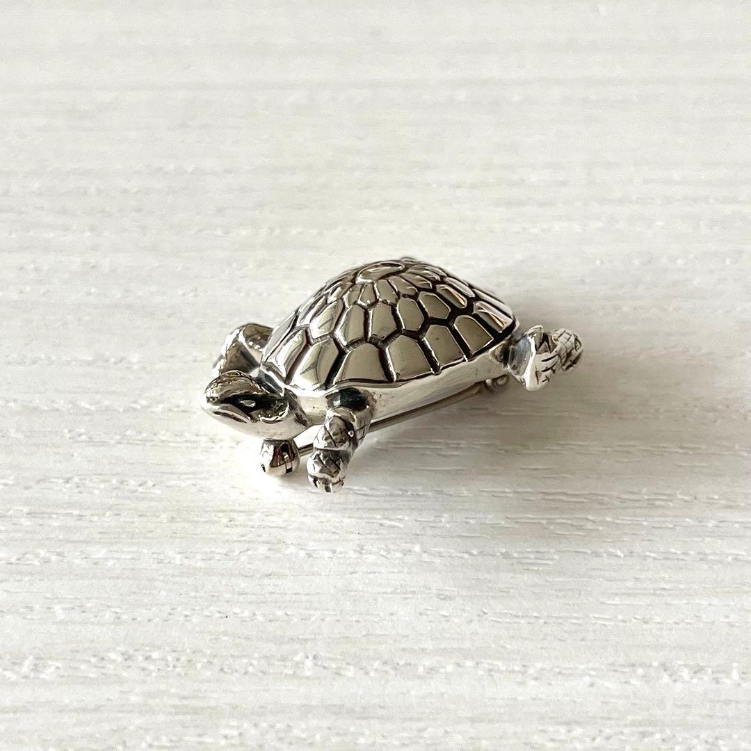 TIFFANY&Co. ティファニー 亀 ブローチ シルバー925 カメ バッチ