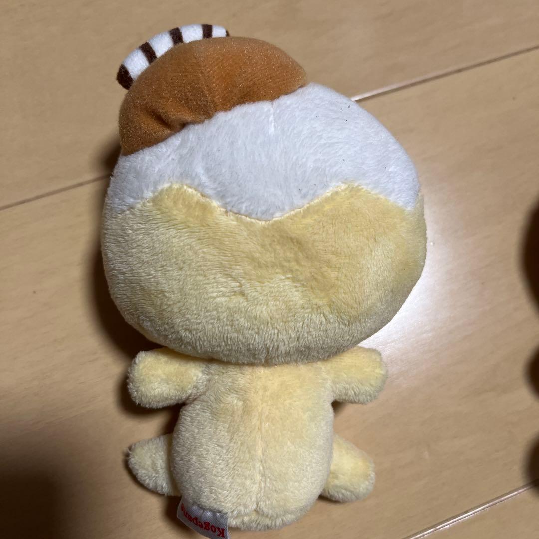 激レアこげぱん　くったりぬいぐるみ　ホワイトショコラパン　ショコラパン　コーヒー