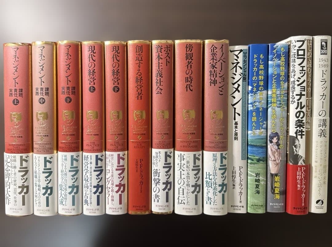 【ドラッカー15冊セット】マネジメント上、中、下、現代の経営上、下、プロフェッシ