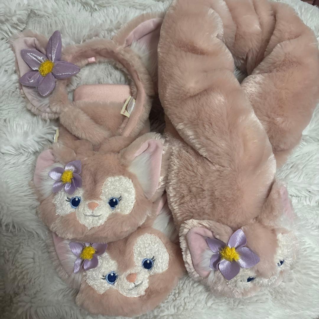 ディズニーシー　リーナベル　マフラー　手袋　ミトン　カチューチャ　セット