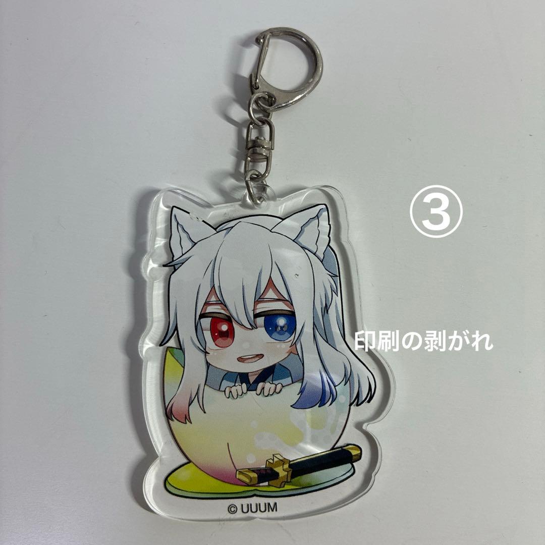 カラフルピーチ どぬく アクリルキーホルダー