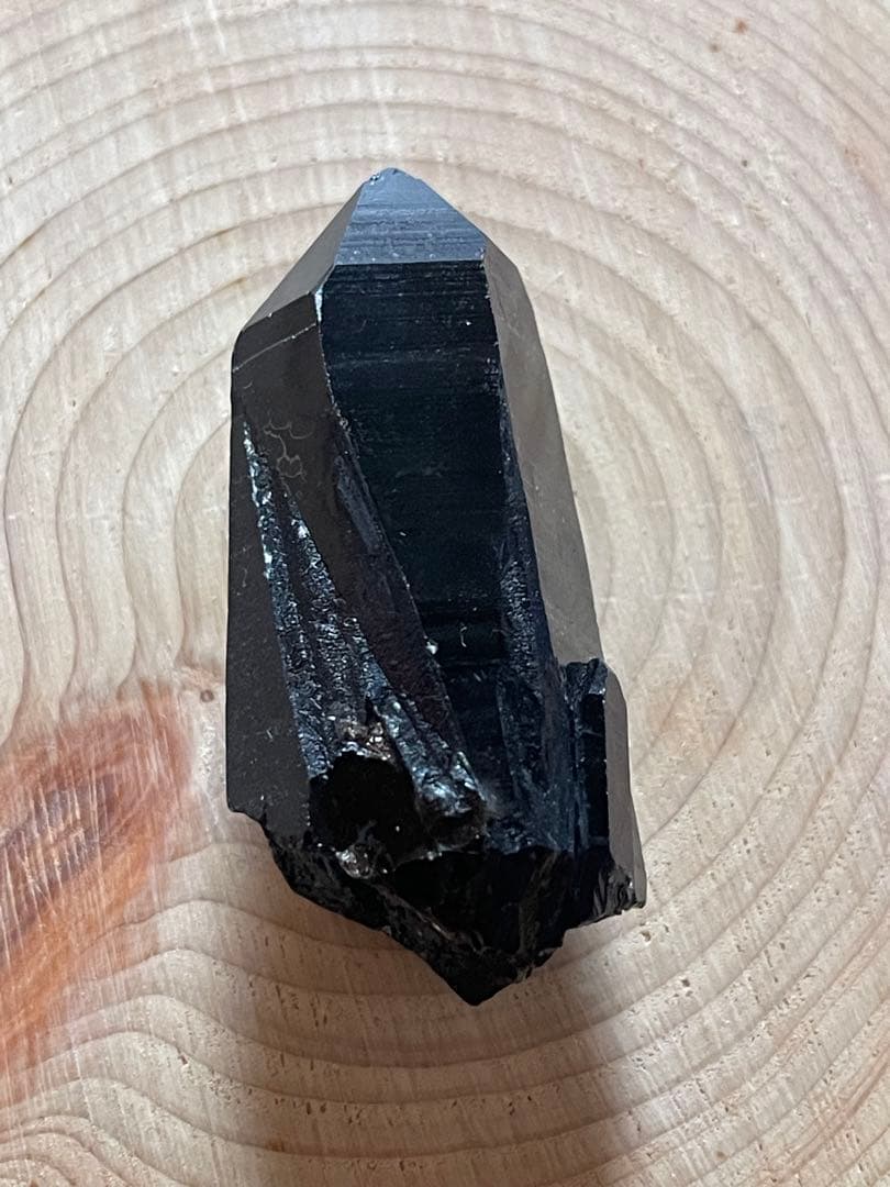 証明書付き　チベット　シャングリラ産　天然モリオン　ポイント　御守り　魔除けに！