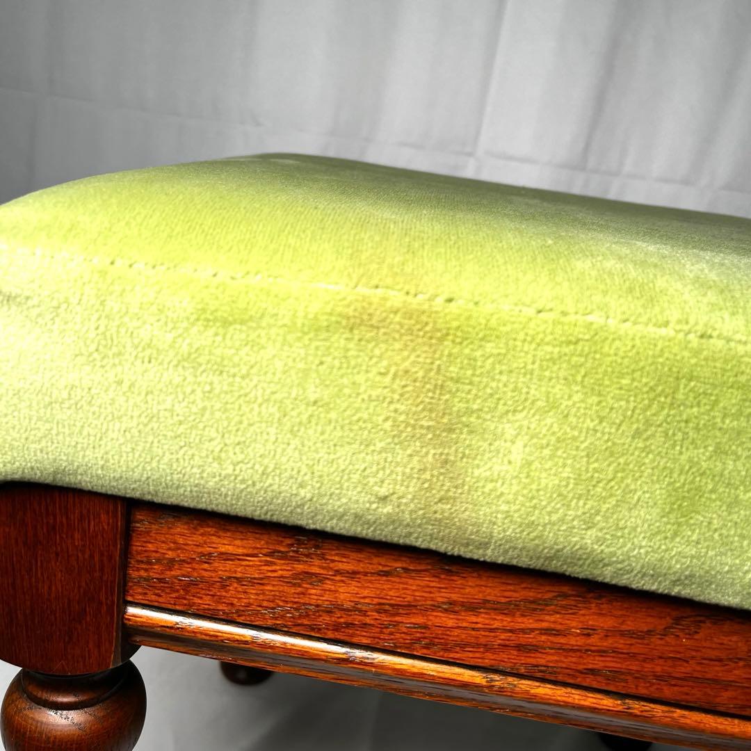 三越家具 (現カントリーハウス) Brugge イス グリーン オーク材