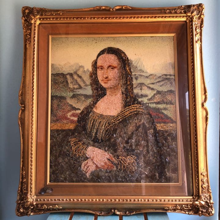 宝石画　モナリザ