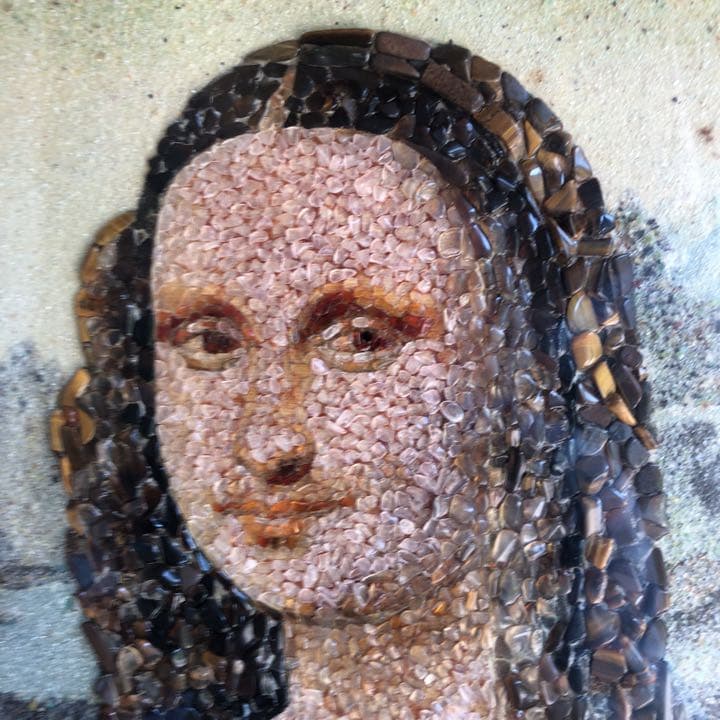 宝石画　モナリザ