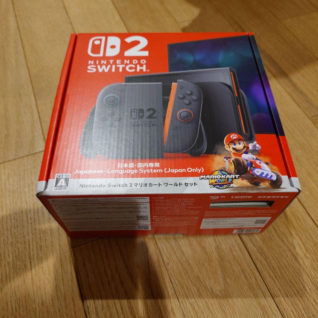 Nintendo Switch 2日本語・国内専用マリオカート ワールド セット