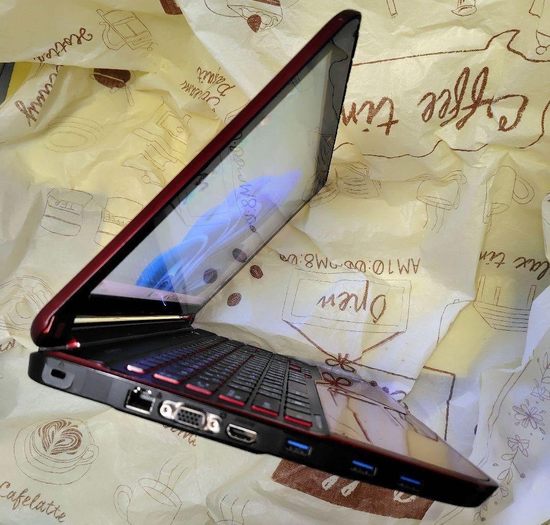 良品 Fujitsu■Win11 Corei7 SSD480GB Blu-ray