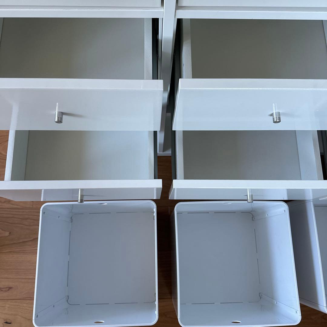 IKEA KALLAX カラックス シェルフユニット 収納付き