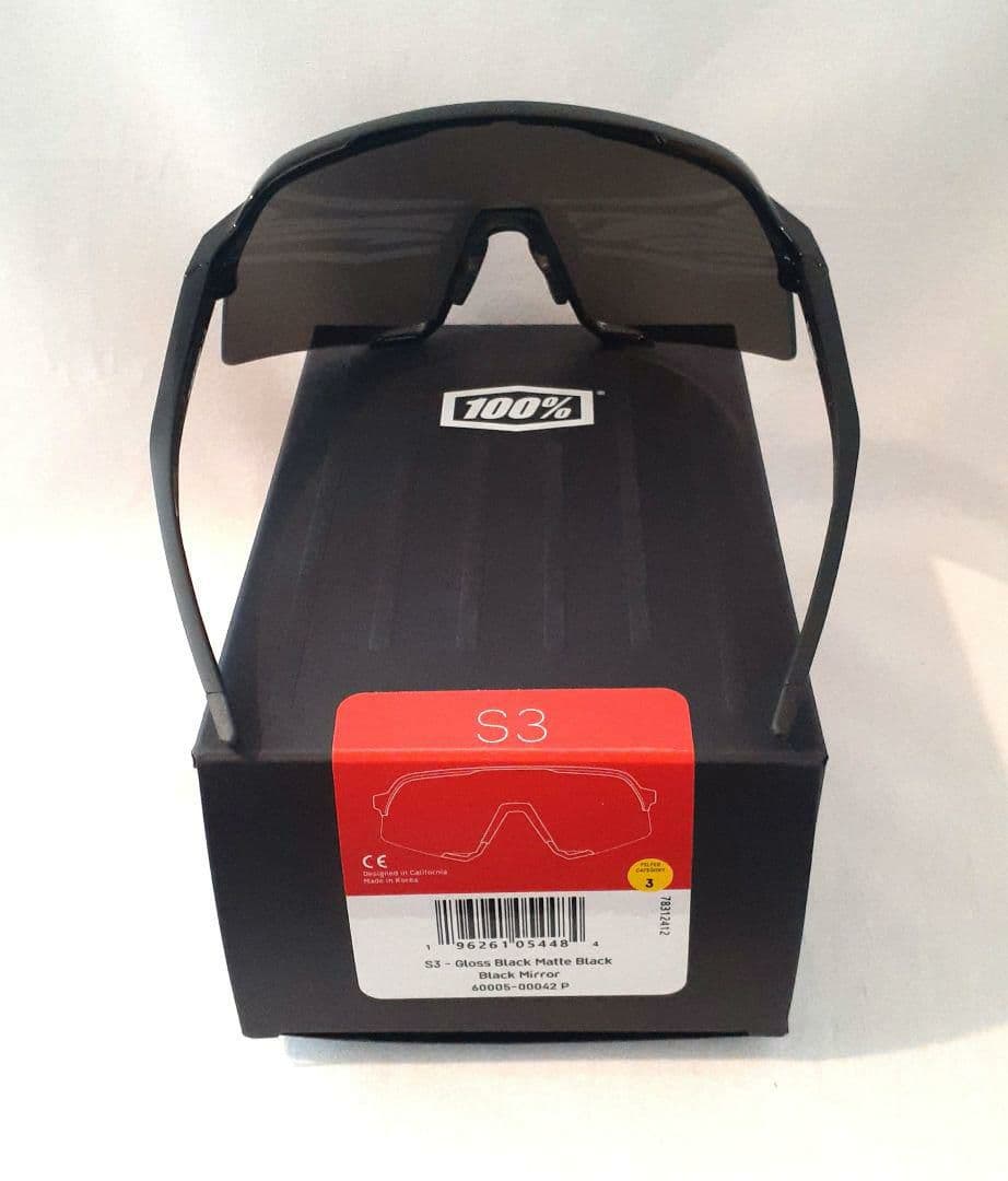 ぜんざい先生 100% S3 マットグロスブラック ワンハンドレッド