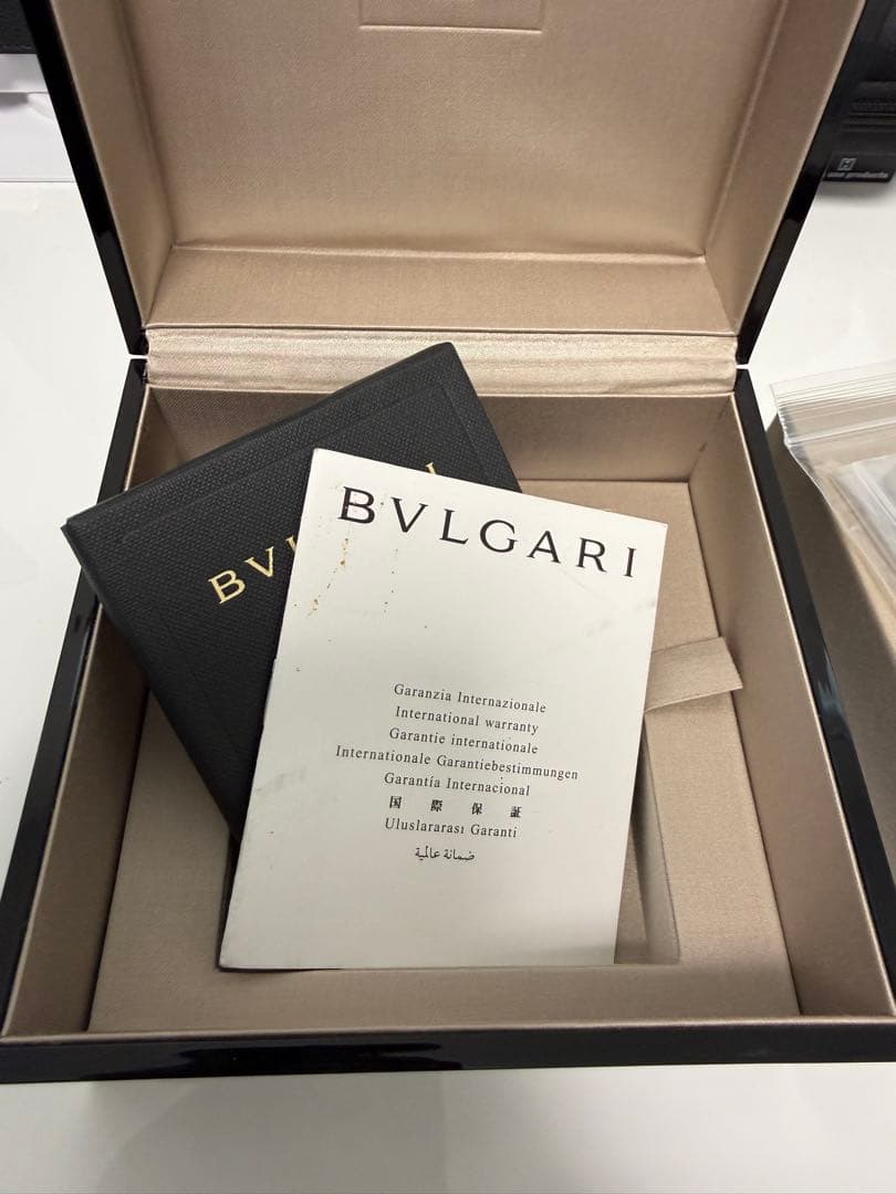 セルヒオラモス☆ BVLGARI ブルガリブルガリBB39 OH後未使用