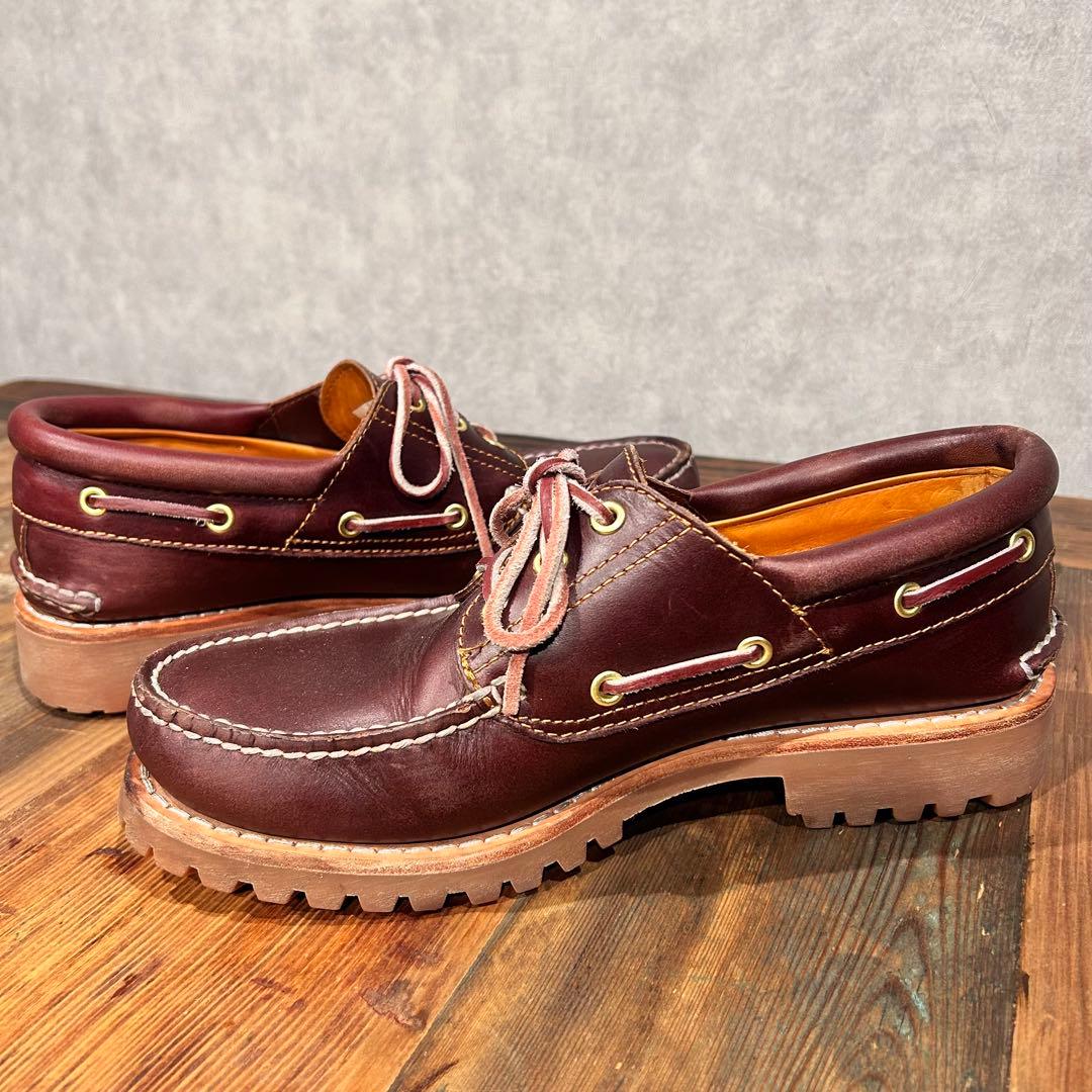 Timberland 3アイ クラシックラグ 27cm デッキシューズ
