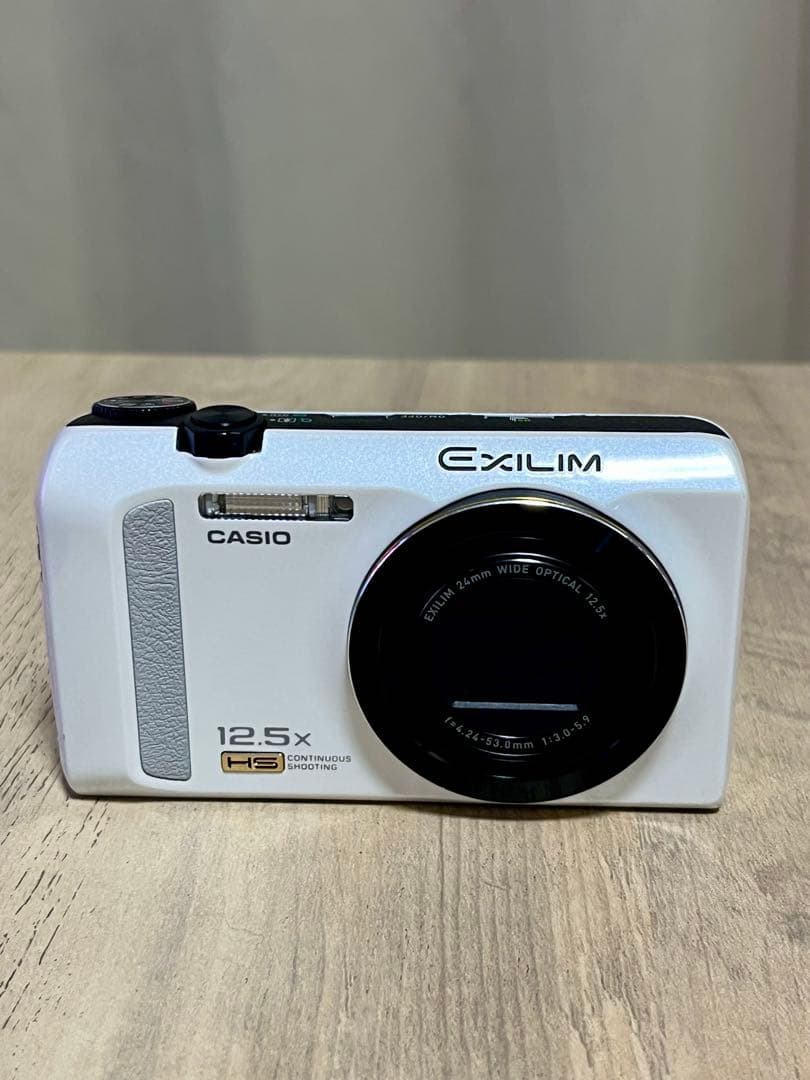 CASIO デジタルカメラ EX-ZR200 ホワイト 動作品確認済み