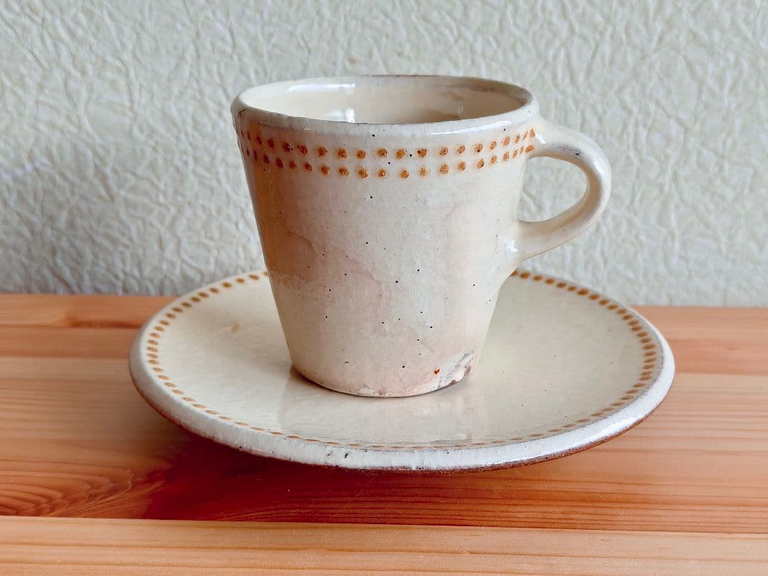 舩木研兒 コーヒー碗皿 カップ&ソーサー　船木　研児　①