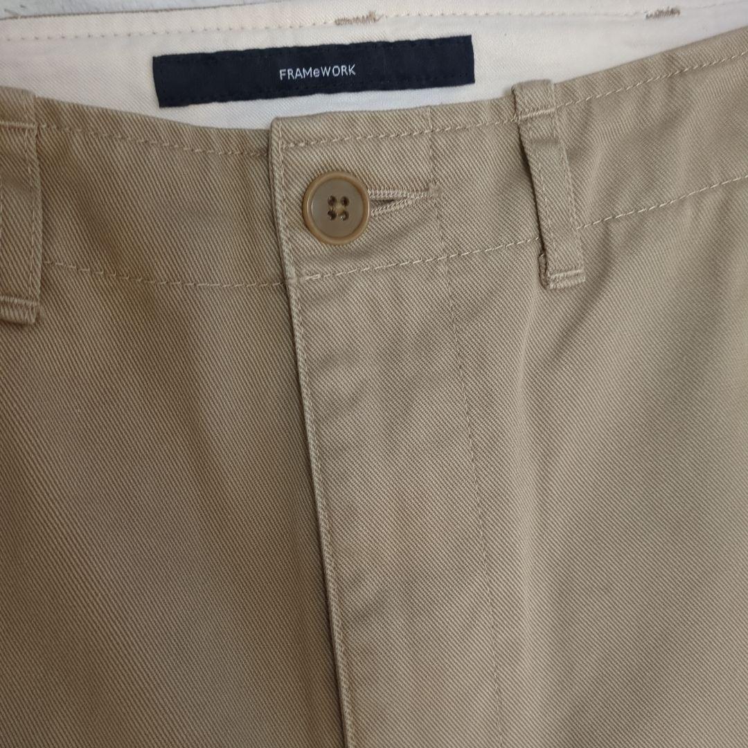 【美品】FRAMeWORK OVER SIZED CHINO パンツ　40
