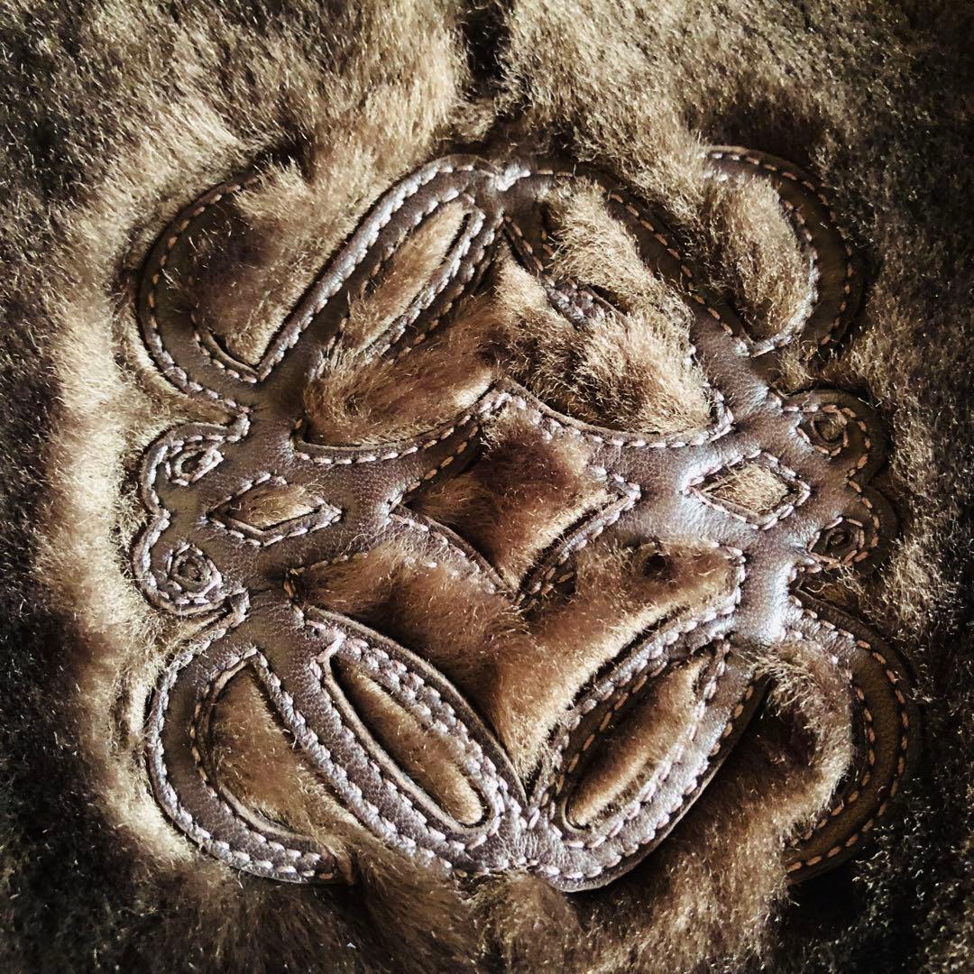 希少モデル✨専用　ロエベ ナッパレザージャケット 羊革 ライナー ブラウン 50