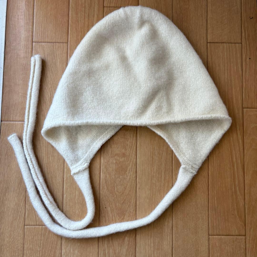 yo biotop cashmere knit deep cap ヨービオトープ