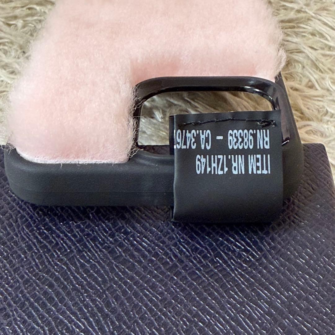 ☆未使用級☆PRADA プラダ　iPhoneケース　13Pro　ファー　ピンク