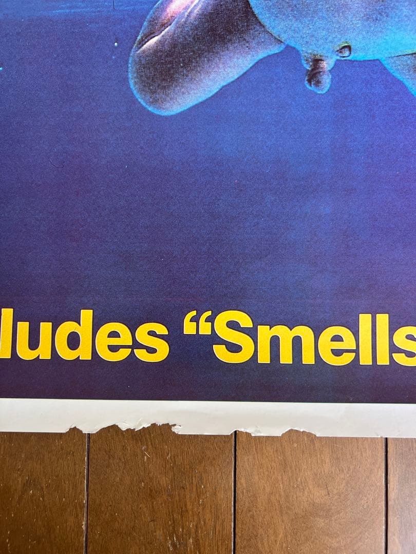 vtg90s Nirvana Never Mind UK販促用ポスター