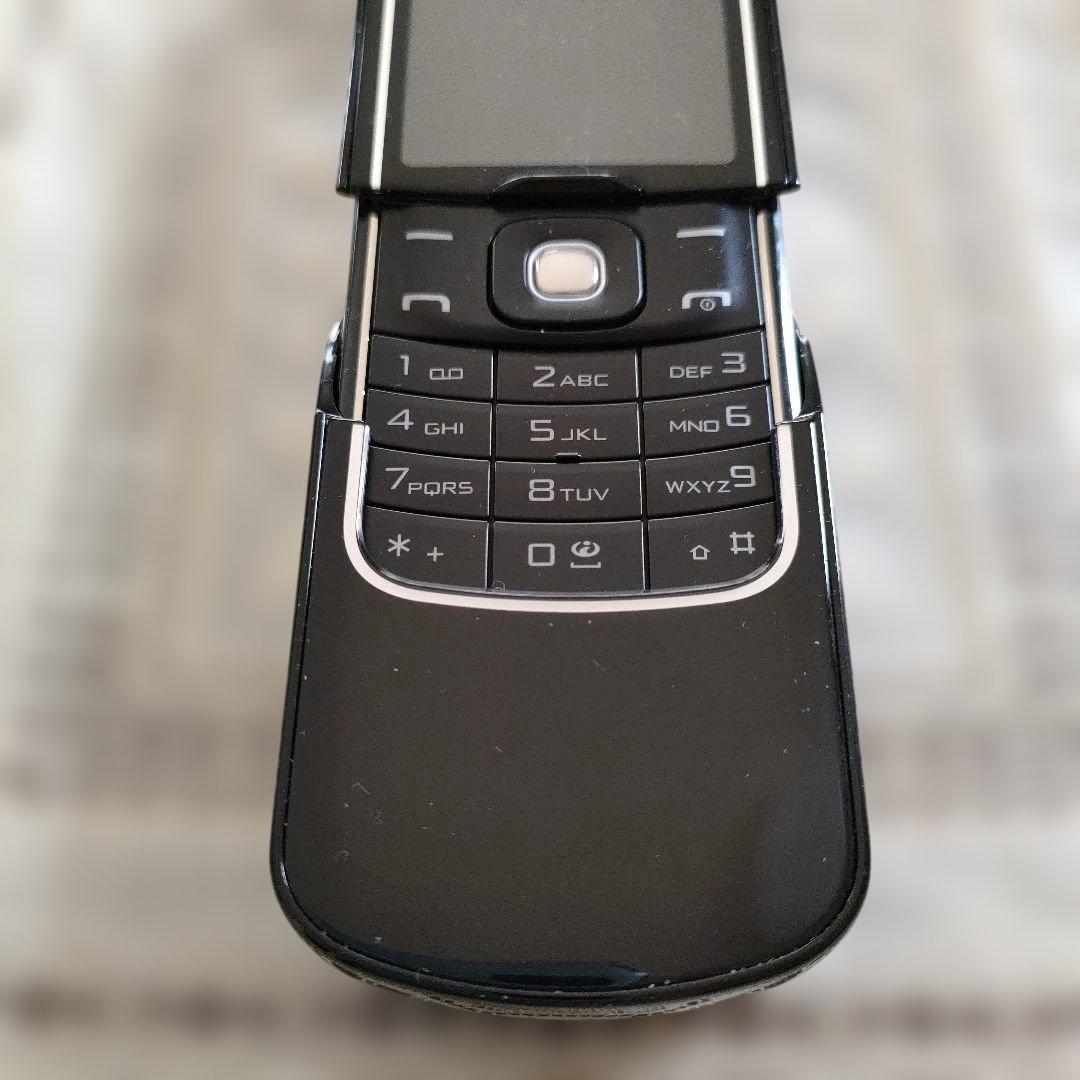 ノキアNOKIA　スライド式携帯電話『8600d』ドイツ製 純正バッテリー付