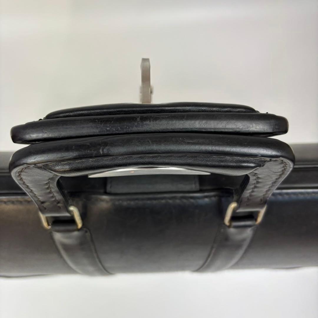 【極希少】 オールドコーチ ダレスバッグ 本革 大容量 USA製 黒 5420