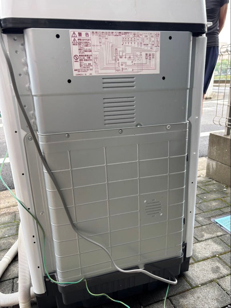 日立　BW-DV80E 縦型洗濯機　作動良好　引き取り限定品