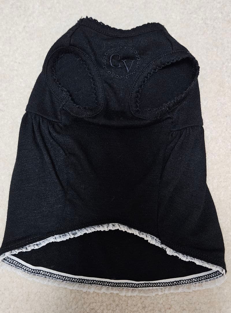 Ateliergg　キャミソールワンピ ブラック 19ハーフ