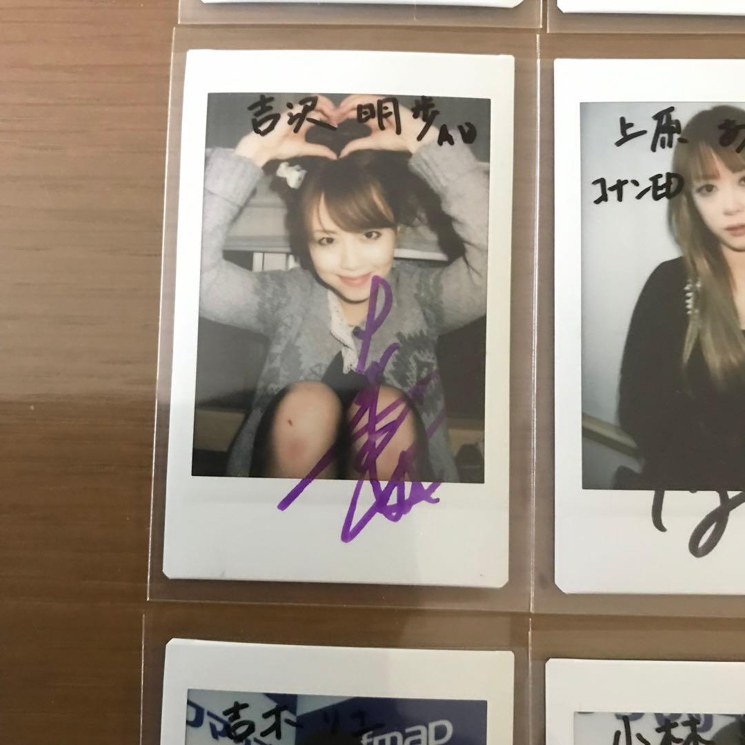 グラビア女優 恵比寿マスカッツ等 サイン入りチェキ 15枚 内田理央 吉沢明歩