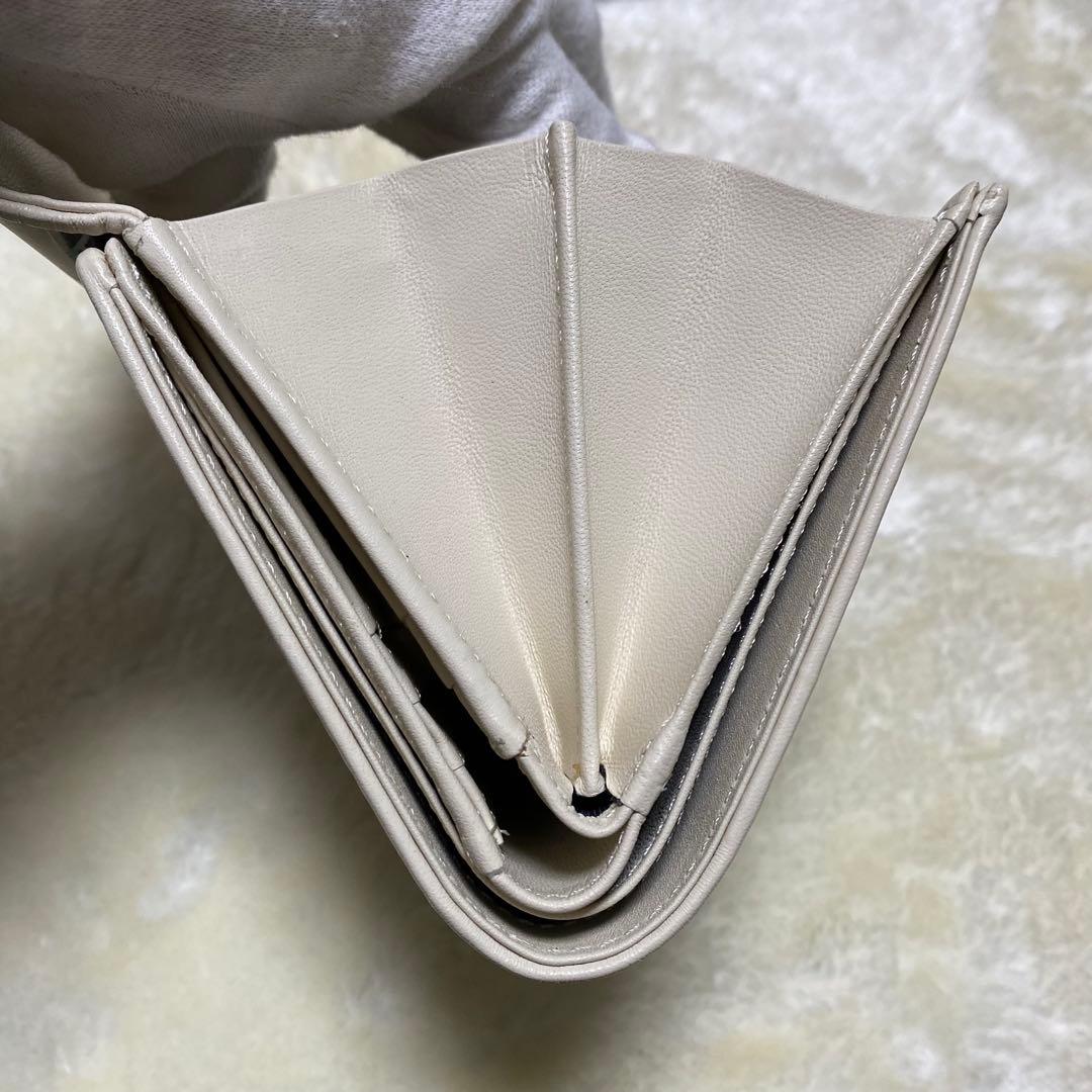 付属品完備❗️新品未使用✨ポールスミス三つ折り財布レザー総柄マルチカラーWホック