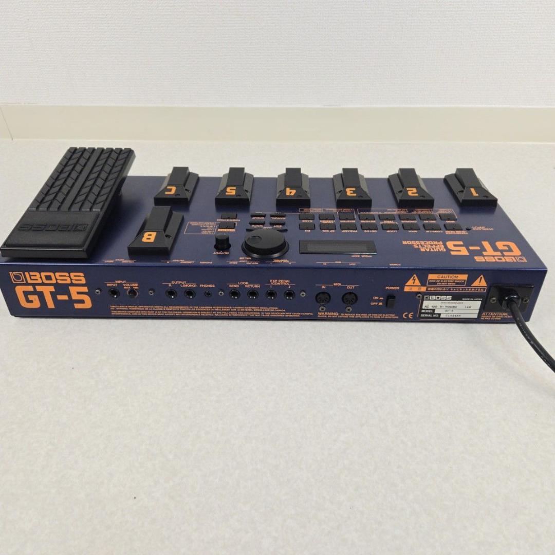 【名機】BOSS GT-5 マルチエフェクター ボス ギター