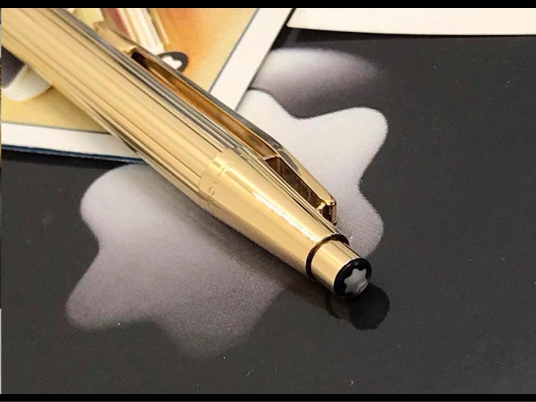 ⭐️金運を呼ぶ総金張り⭐️モンブラン⭐️ノブレスNo1947⭐️世界中で支持の高い逸品⭐️