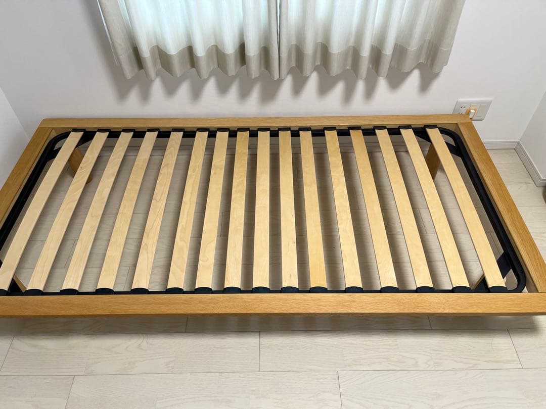 Kenji様　無印良品 シングルベッドフレーム オーク材 幅103cm