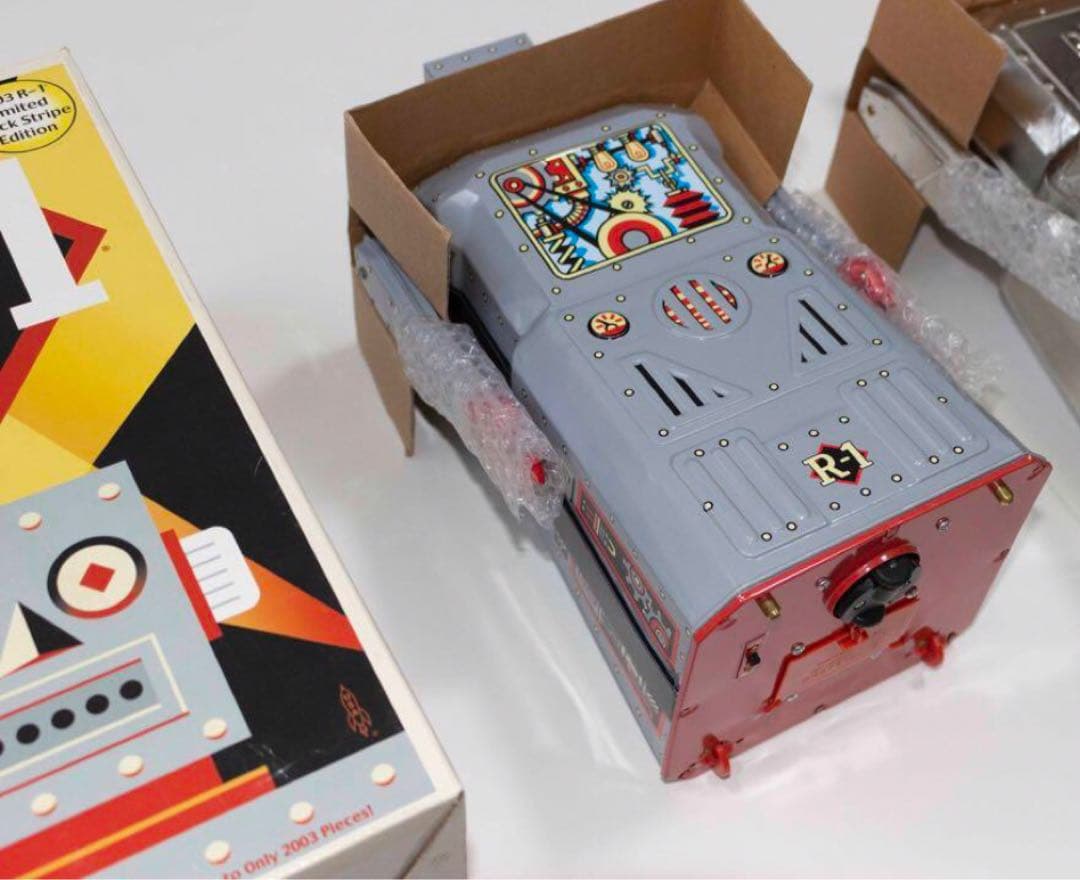 R-1 ロボット ブリキおもちゃ　電動歩行 大型ロボットR-1