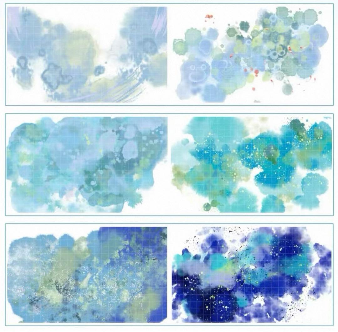 PET 半透明 10cm×5m 萤夜 海外マスキング テープ