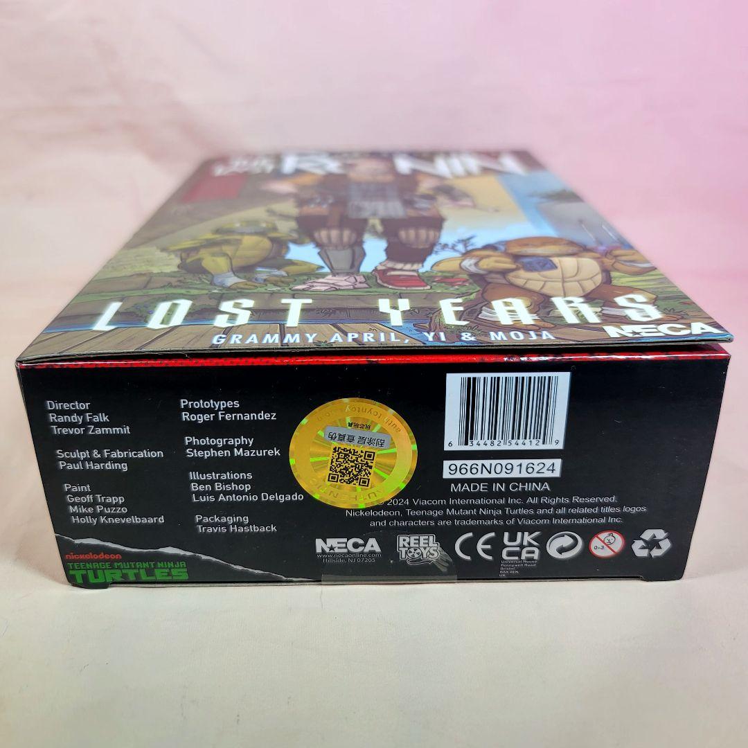 【NECA】新品 正規品 TMNT LOST YEARS グラミー・エイプリル