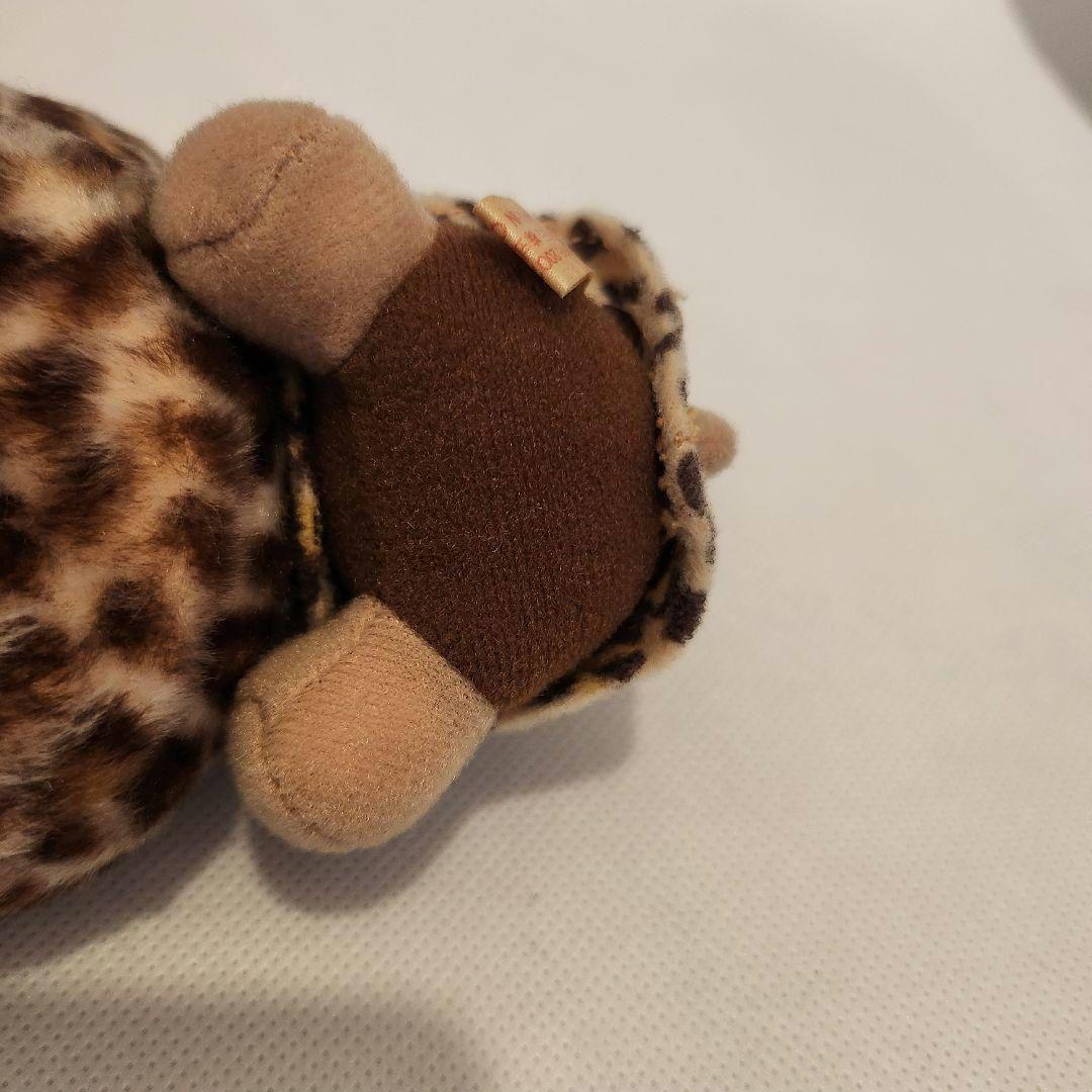 2002年製 ハローキティ ガングロ ヒョウ柄 携帯電話ホルダー カー用品